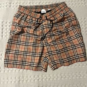 Burberry swim shorts size medium